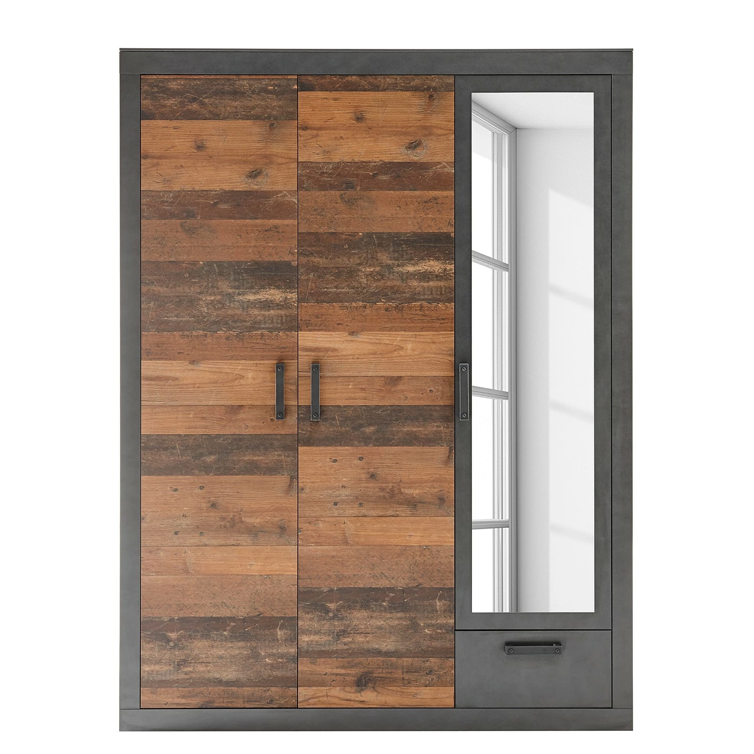 Living Armoire : Largeur 150 Cm Buzan Red 6 Living Armoire : Largeur 150 Cm Buzan Red – Image 4