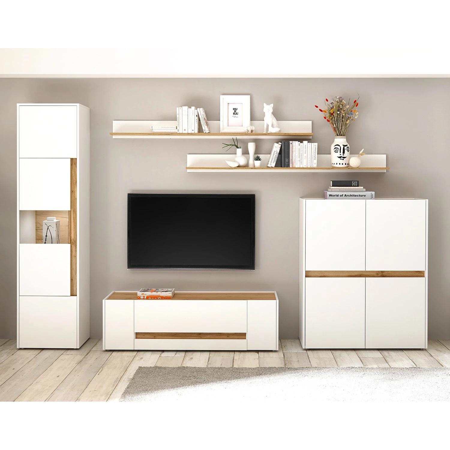 Norrwood Vitrine Olon - Blanc 7 Norrwood Vitrine Olon - Blanc – Image 5