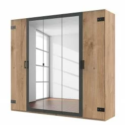 Wimex Armoire Chêne Graphite 225 Cm Imitation
