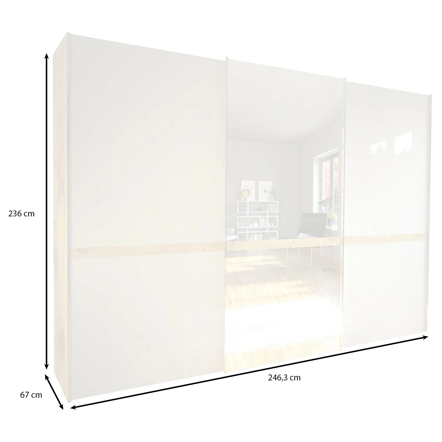 Wiemann Armoire Porte Barcelona Iv Largeur 250 Cm 236 Cm Hauteur 1 7 Wiemann Armoire Porte Barcelona Iv Largeur 250 Cm 236 Cm Hauteur 1 – Image 5