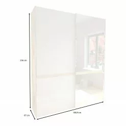 Wiemann Armoire Barcelona Iii 150 Cm Largeur 236 Cm Hauteur -Armoires Soldes 1000269905 210813 11184900424 SKETCH DETAILS P000000001000269905 sketch