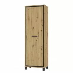 Egan I Chêne Armoire Artisan Living Imitation Red Noir