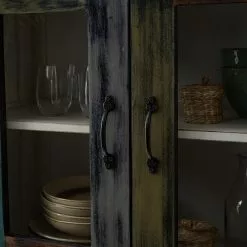 Wolf-Möbel Manguier Goa Vintage White Blanc -Armoires Soldes 1000271074 220621 030 DETAILS P000000001000271074