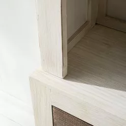 Wolf-Möbel Manguier Goa Vintage White Blanc -Armoires Soldes 1000271074 220621 032 DETAILS P000000001000271074