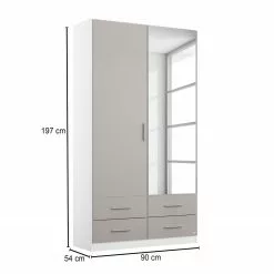 Armoire Stuttgart Ii 90 Cm Largeur Hauteur 210 Cm Rauch Orange -Armoires Soldes 1000278586 210715 11213400016 DETAILS P000000001000278586