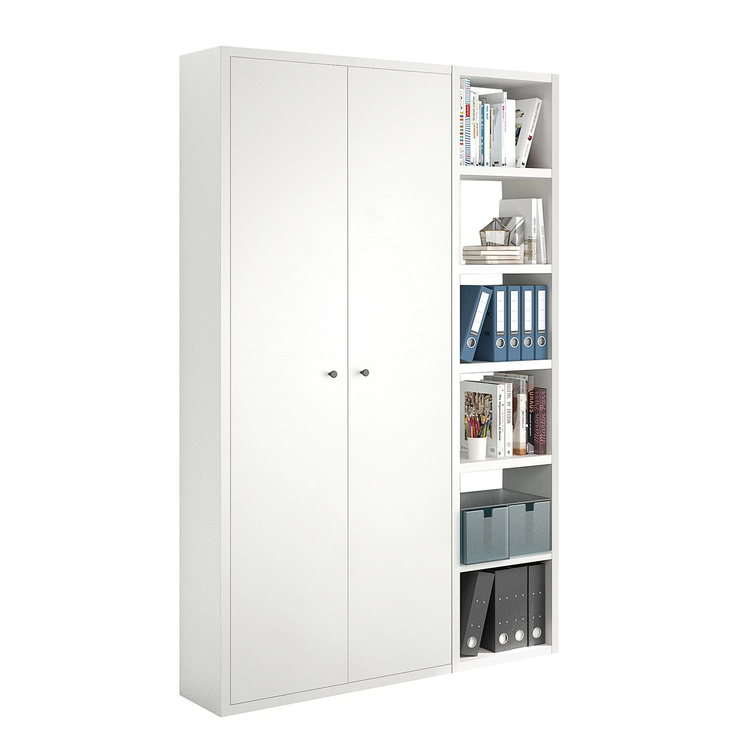 Fredrik Armoire Emporio Iii Blanc 3 Fredrik Armoire Emporio Iii Blanc