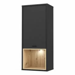 Meuble Chêne Artisan Imitation Loftscape Mazzo Noir