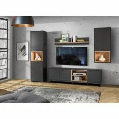 Loftscape Armoire Mazzo - Noir / Imitation chêne artisan -Armoires Soldes 1000285803 210819 12212500064 MOOD DETAILS P000000001000285803 mood