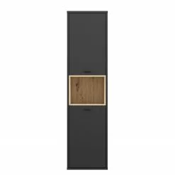 Loftscape Armoire Mazzo - Noir / Imitation chêne artisan -Armoires Soldes 1000285803 210819 12212500071 DETAILS P000000001000285803