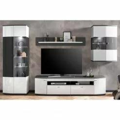 Intento Vitrine Murale Anthracite Brillant Loftscape Blanc -Armoires Soldes 1000288187 210827 12095600058 MOOD DETAILS P000000001000288187 mood
