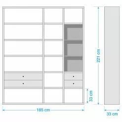 Fredrik Emporio Vii Brillant Blanc 9 Fredrik Emporio Vii Brillant Blanc -Armoires Soldes 1000289364 211012 154208000540 SKETCH DETAILS P000000001000289364 sketch