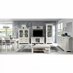 Kimbark Ridgevalley Vitrine Pin Imitation Blanc -Armoires Soldes 1000295082 211125 14485300044 MOOD DETAILS P000000001000295082 mood