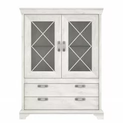 Kimbark Ridgevalley Vitrine Pin Imitation Blanc -Armoires Soldes 1000295082 211125 14485300054 DETAILS P000000001000295082