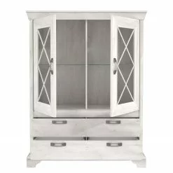 Kimbark Ridgevalley Vitrine Pin Imitation Blanc -Armoires Soldes 1000295082 211125 14485300056 DETAILS P000000001000295082