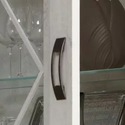 Kimbark Ridgevalley Vitrine Pin Imitation Blanc -Armoires Soldes 1000295082 211125 14485300060 DETAILS P000000001000295082