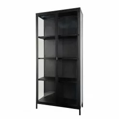 Vitrine Living Bagh Métal Red Noir