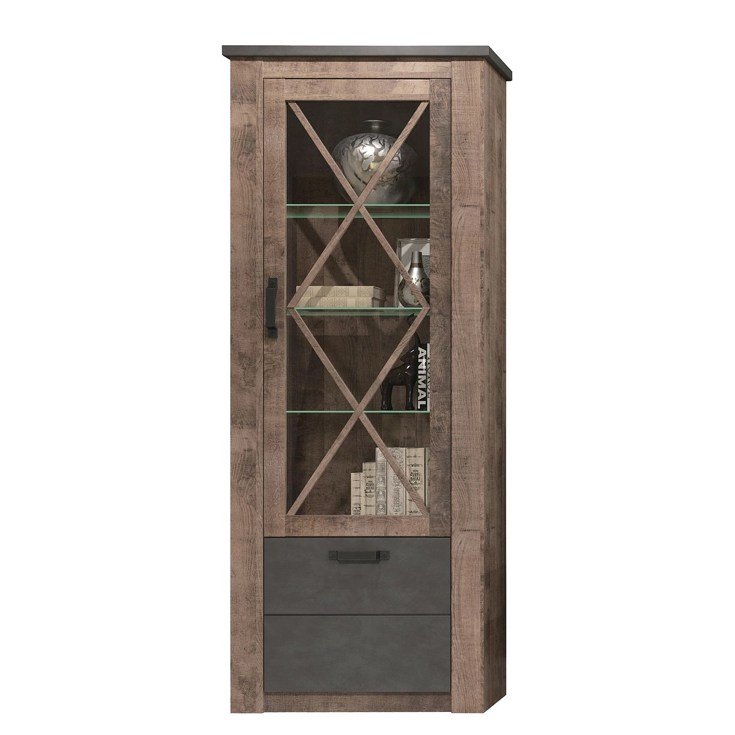 Trendteam Vitrine Imitation Georgia Rustique 3 Trendteam Vitrine Imitation Georgia Rustique