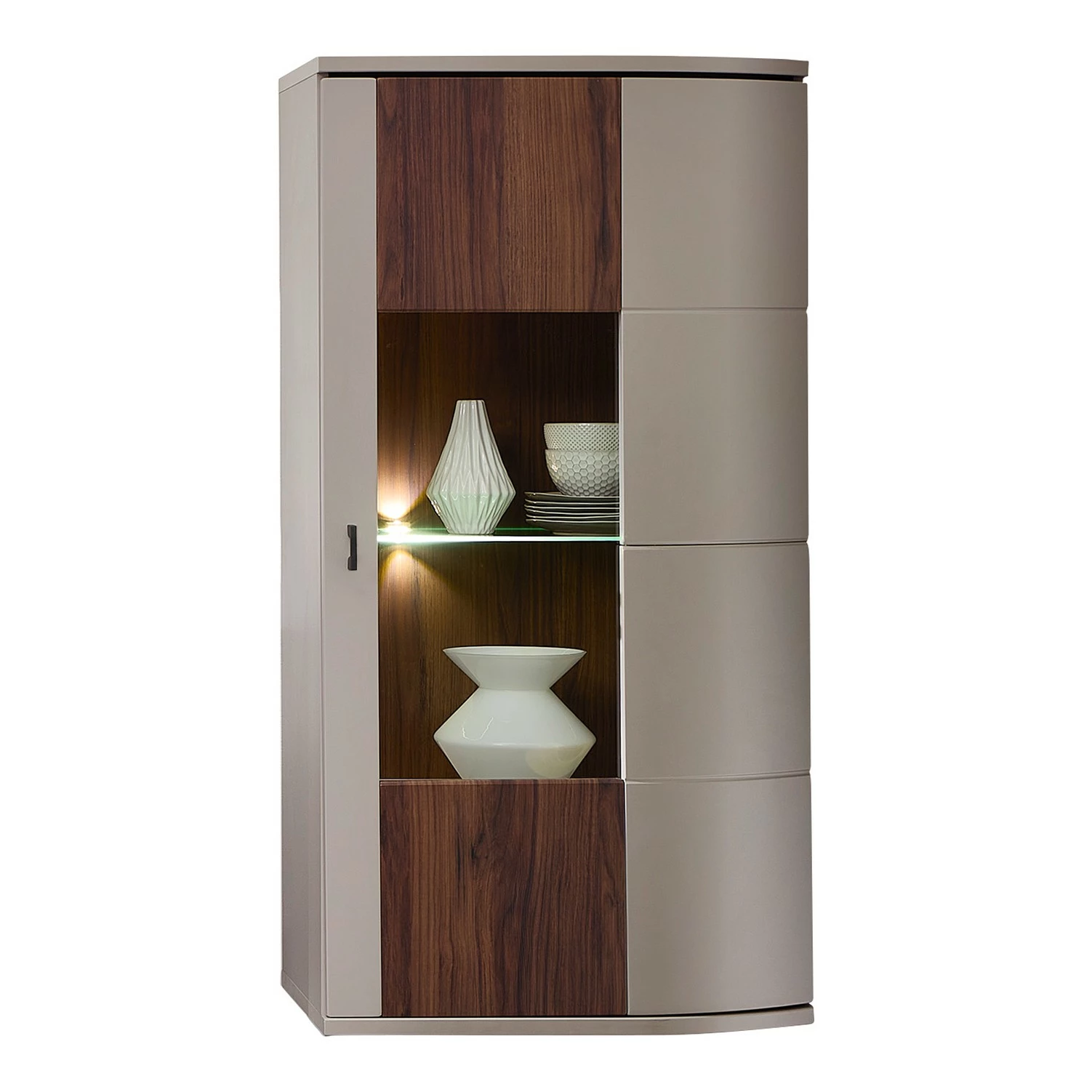 Saida Vitrine Imitation Noyer Murale Éclairage Loftscape 3 Saida Vitrine Imitation Noyer Murale Éclairage Loftscape