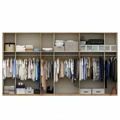 Armoire Imitation Chêne 405 Cm 3 Largeur 236 Cm Hauteur Pure Reflect Artisan -Armoires Soldes 1000303324 211208 115040000120 DETAILS P000000001000303324