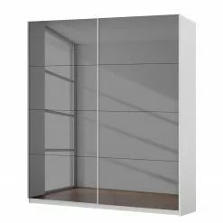 Armoire Reflect+ 222 Cm 181 Cm Largeur 2 Alpin Blanc