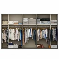 Armoire Imitation Chêne Graphite 3 236 Cm Largeur Hauteur 360 Cm Artisan Pure -Armoires Soldes 1000303542 211208 11504100338 DETAILS P000000001000303542