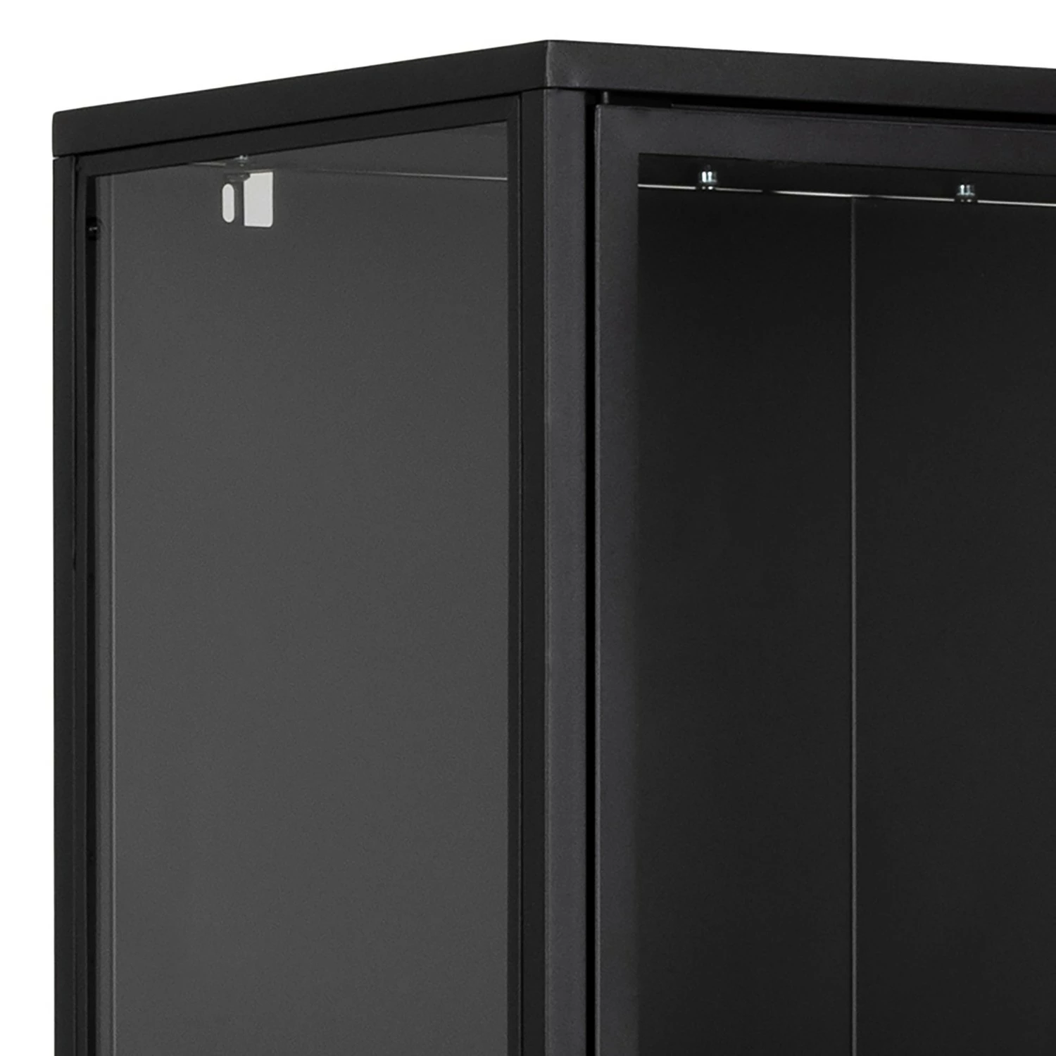 Norrwood Vitrine Cascavel Ii Métal Noir 8 Norrwood Vitrine Cascavel Ii Métal Noir – Image 6