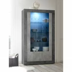Lc Vitrine Urbino Spa Clair Foncé Gri -Armoires Soldes 1000306550 211122 15090100093 DETAILS P000000001000306550