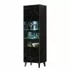 Fintel Jack &Amp; Alice Vitrine 199 Cm Marbre Imitation Noir -Armoires Soldes 1000307049 211110 08234400049 IMAGE P000000001000307049