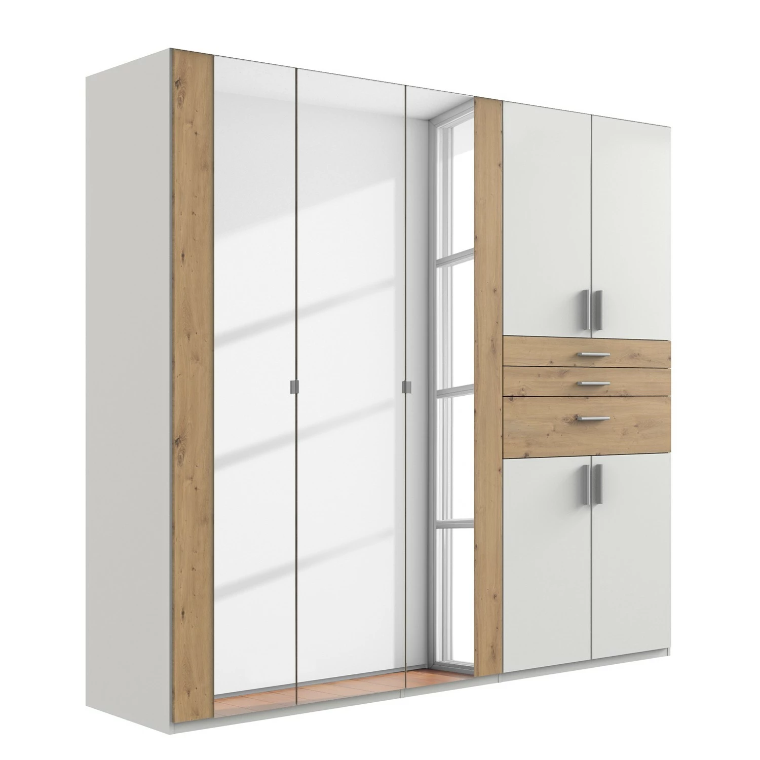 Wimex Armoire Harburg Chêne 225 Cm Imitation Artisan 3 Wimex Armoire Harburg Chêne 225 Cm Imitation Artisan