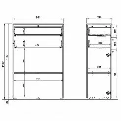 Germania Armoire Gw-Agenda Ii Graphite Imitation -Armoires Soldes 1000307872 211109 161640000588 SKETCH DETAILS P000000001000307872 sketch