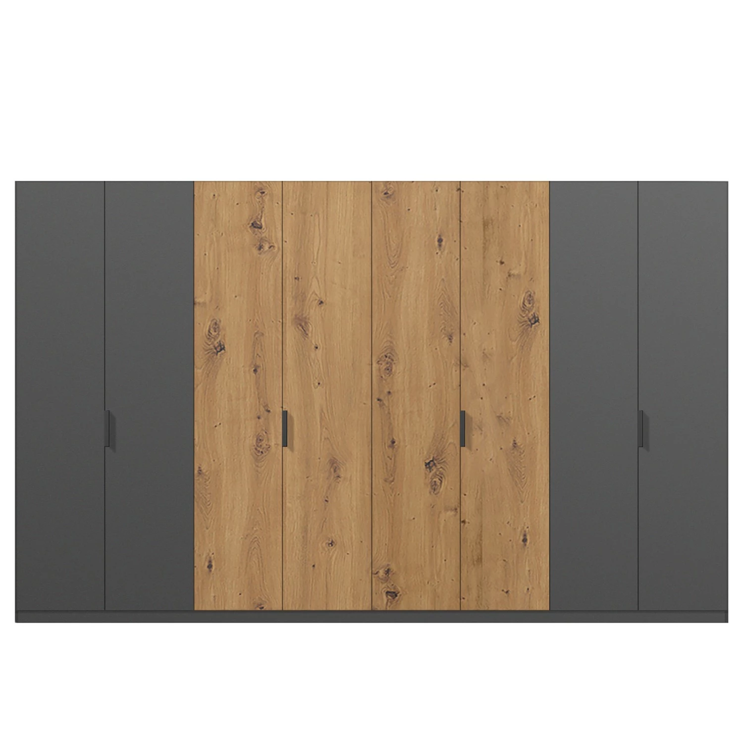 Armoire Imitation Chêne Graphite 236 Cm 360 Cm Largeur Artisan Pure 5 Armoire Imitation Chêne Graphite 236 Cm 360 Cm Largeur Artisan Pure – Image 3