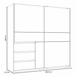 Thornton Loftscape Armoire -Armoires Soldes 1000311702 211126 150051000587 SKETCH DETAILS P000000001000311702 sketch
