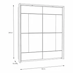 Konstanz I Armoire Loftscape -Armoires Soldes 1000311703 211126 150051000592 SKETCH DETAILS P000000001000311703 sketch