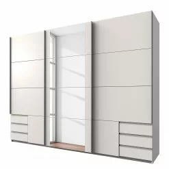Wimex Armoire Emden2 270 Cm Largeur Coulissante Blanc