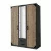 Wimex Armoire Sapin Graphite 135 Cm Largeur Imitation Bochum Blanc -Armoires Soldes 1000313201 220107 08170200176 IMAGE P000000001000313201