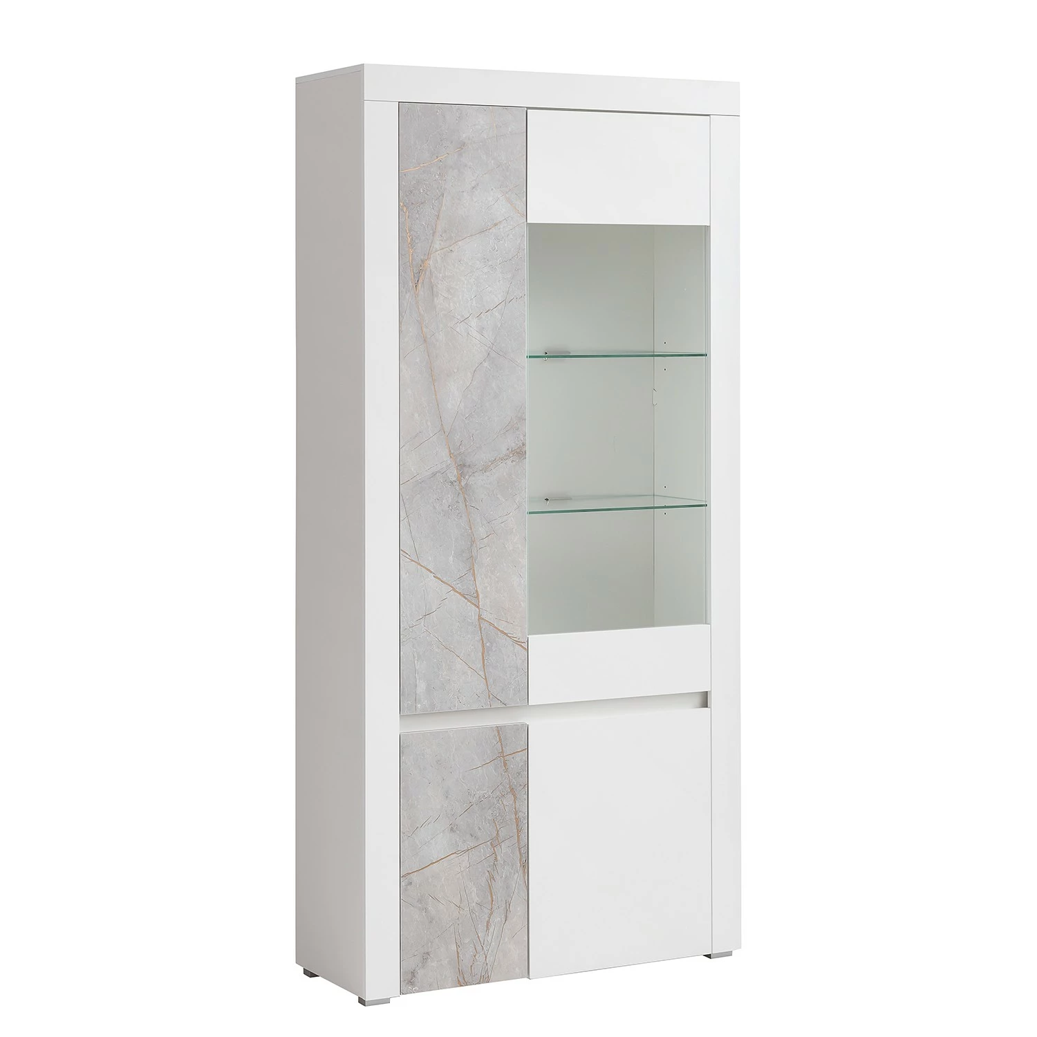 Vitrine Stonda Ii Loftscape Blanc 3 Vitrine Stonda Ii Loftscape Blanc