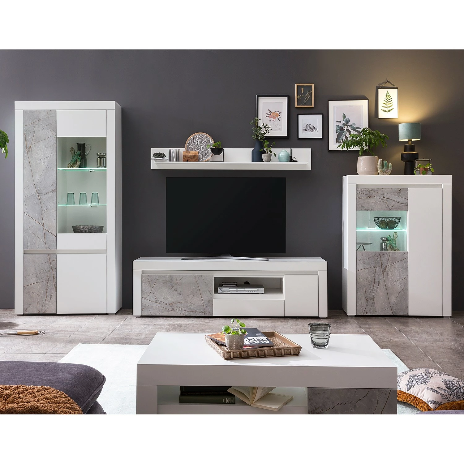 Vitrine Stonda Ii Loftscape Blanc 6 Vitrine Stonda Ii Loftscape Blanc – Image 4