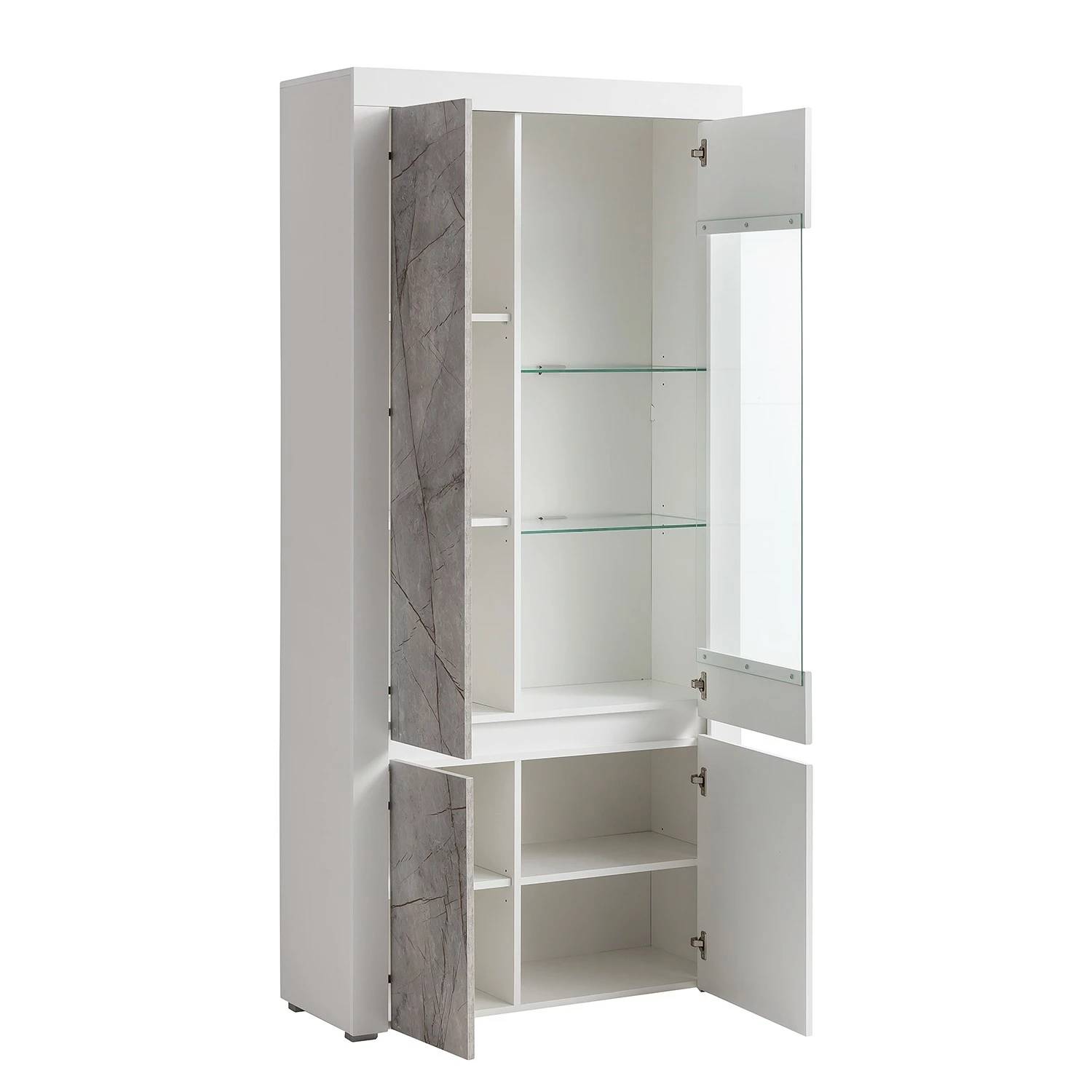Vitrine Stonda Ii Loftscape Blanc 7 Vitrine Stonda Ii Loftscape Blanc – Image 5