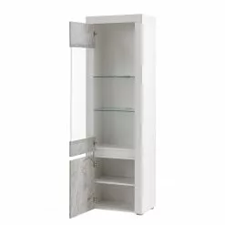 Stonda Vitrine Loftscape Blanc -Armoires Soldes 1000314585 211209 12531800177 DETAILS P000000001000314585