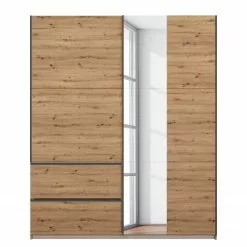 Armoire Sevilla Ii Imitation Chêne : Largeur 175 Cm Artisan Gri Rauch Blue -Armoires Soldes 1000315345 220107 08174100218 DETAILS P000000001000315345