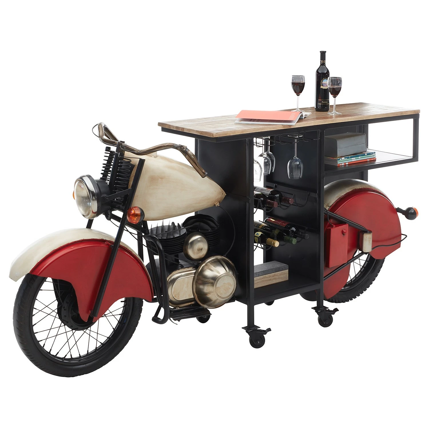 Buzzwire Living Bar Rouge Blanc, Red Noir 4 Buzzwire Living Bar Rouge Blanc, Red Noir – Image 2