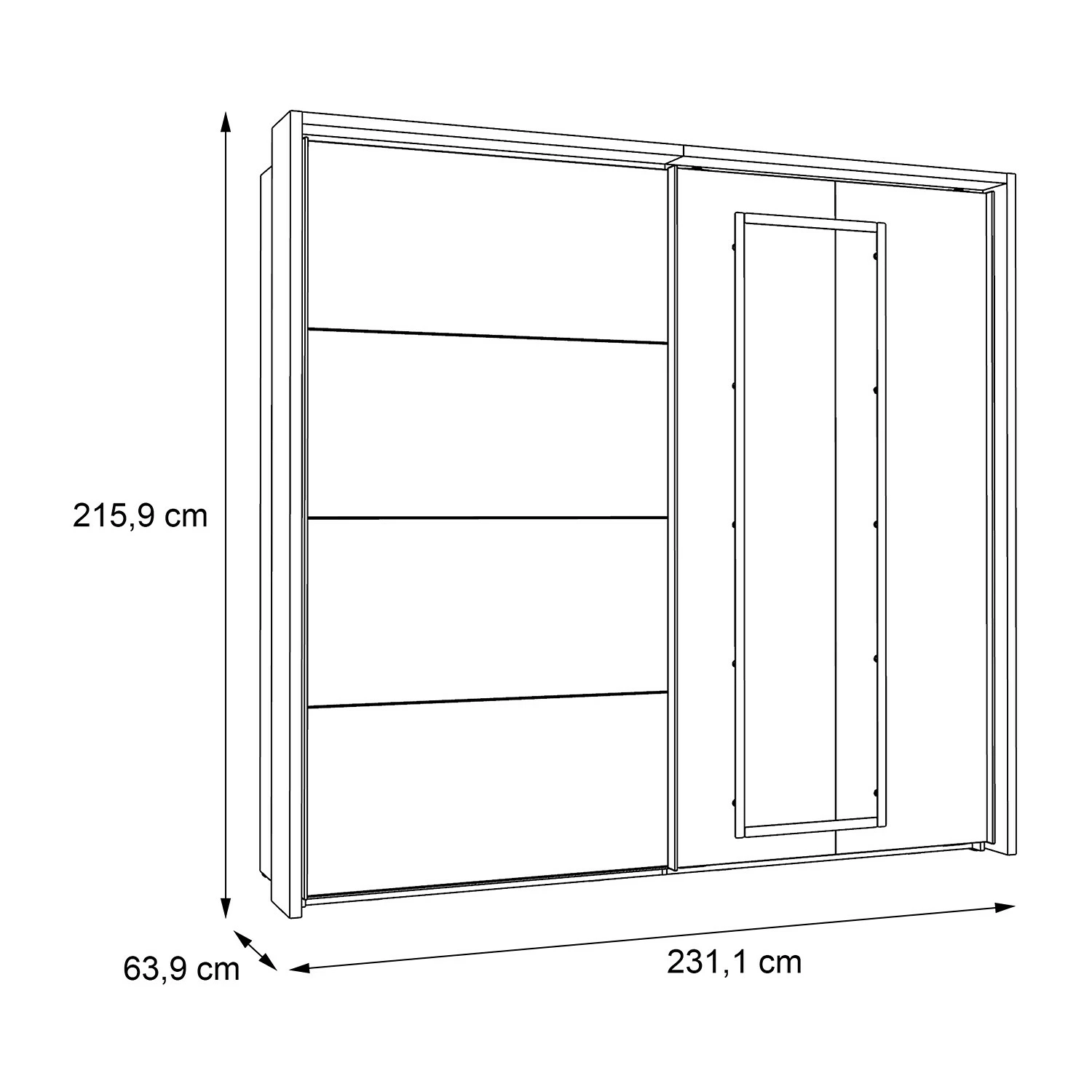Morten Loftscape Armoire 10 Morten Loftscape Armoire â Image 8