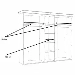 Armoire Loftscape Norrberg -Armoires Soldes 1000333802 220218 501 SKETCH DETAILS P000000001000333802 sketch