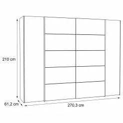 Armoire Loftscape Westcoast Blanc 14 Armoire Loftscape Westcoast Blanc -Armoires Soldes 1000336318 220224 500 SKETCH DETAILS P000000001000336318 sketch