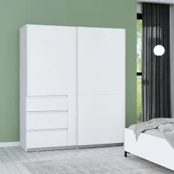 Loftscape Tover Armoire Coulissante Blanc -Armoires Soldes 1000336321 220224 020 MOOD DETAILS P000000001000336321 mood