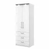 Armoire Optima I Loftscape Blanc 1 Armoire Optima I Loftscape Blanc -Armoires Soldes 1000337677 220309 010 IMAGE P000000001000337677