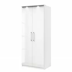 Armoire Miroir Optima Ii 90 Cm Largeur Loftscape Sans Porte Blanc