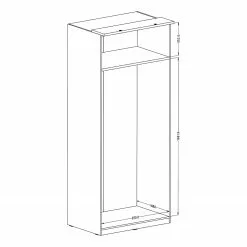Armoire Miroir Optima Ii 90 Cm Largeur Loftscape Sans Porte Blanc 9 Armoire Miroir Optima Ii 90 Cm Largeur Loftscape Sans Porte Blanc -Armoires Soldes 1000337681 220309 501 SKETCH DETAILS P000000001000337681 sketch