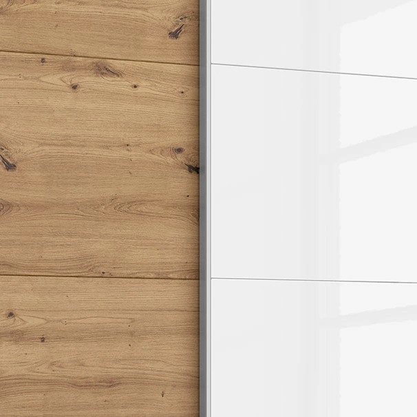 Armoire Imitation Chêne 135 Cm Artisan Rauch Orange 9 Armoire Imitation Chêne 135 Cm Artisan Rauch Orange – Image 7