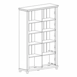 Ridgevalley Vitrine -Armoires Soldes 1000339983 220317 501 SKETCH DETAILS P000000001000339983 sketch